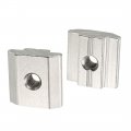 Uxcell Slide In T-nut M4 Threaded For 3030 Series Aluminum Extrusions Profile Pack Of 20
