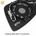 X Autohaux Car Rearview Right Passenger Side Heated Mirror Glass Replacement With Backing Plate For Mercedes-benz C-class W205