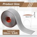 Floor Transition Strips 9 84ft X 1 97 Lxw Embossed Self Adhesive Vinyling Edging Trim Pvc Flooring Flat Divider Strip Cover For