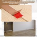 Floor Transition Strips 9 84ft X 1 97 Lxw Embossed Self Adhesive Vinyling Edging Trim Pvc Flooring Flat Divider Strip Cover For