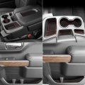 Anti Dust Mats For Chevy Silverado 1500 And Gmc Sierra 2019 2021 Red Interior Car Cup Holder Inserts Center Console Door Pocket