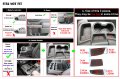 Anti Dust Mats For Chevy Silverado 1500 And Gmc Sierra 2019 2021 Red Interior Car Cup Holder Inserts Center Console Door Pocket