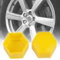 Uxcell 20 Pcs Wheel Lug Nut Covers For Land Rover Range Sport 2006-2013 Buick Regal 2015-2017 Truck Cap 22mm Yellow Anti
