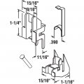 Fs 293b Channel Balance Accessories Kit Nylon And Steel Components With 101 Top 153 Bottom Guides Off White 1 Set