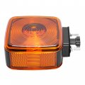 Hecasa Turn Signal Light Compatible With 1990-2009 Chevrolet Kodiak Gmc Topkick Replacement For P N 15148648 Yellow Lens Marker