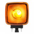 Hecasa Turn Signal Light Compatible With 1990-2009 Chevrolet Kodiak Gmc Topkick Replacement For P N 15148648 Yellow Lens Marker