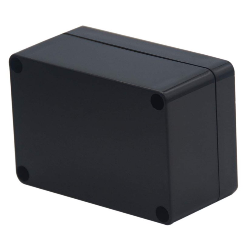 Ip65 Waterproof Junction Box Abs Plastic Electrical Project Case 6 3 In X 43 3 54 Power Enclosure Model G16 Black