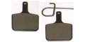 Semi Metallic Brake Pads For Arctic Cat F1100 2012 Rear Dot Rating Ff Nonasbestos Carbon Kevlar Aramid Fiber 