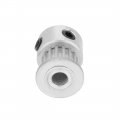Uxcell Aluminum 15 Teeth 5mm Bore 2 032mm Pitch Timing Belt Pulley For 6mm