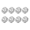 8pcs 304 Stainless Steel Spacer 9mm Id X 12mm Od 6mm Length 35 47 0 24 Inch Screw Standoff Bushing Plain Finish Unthreaded 