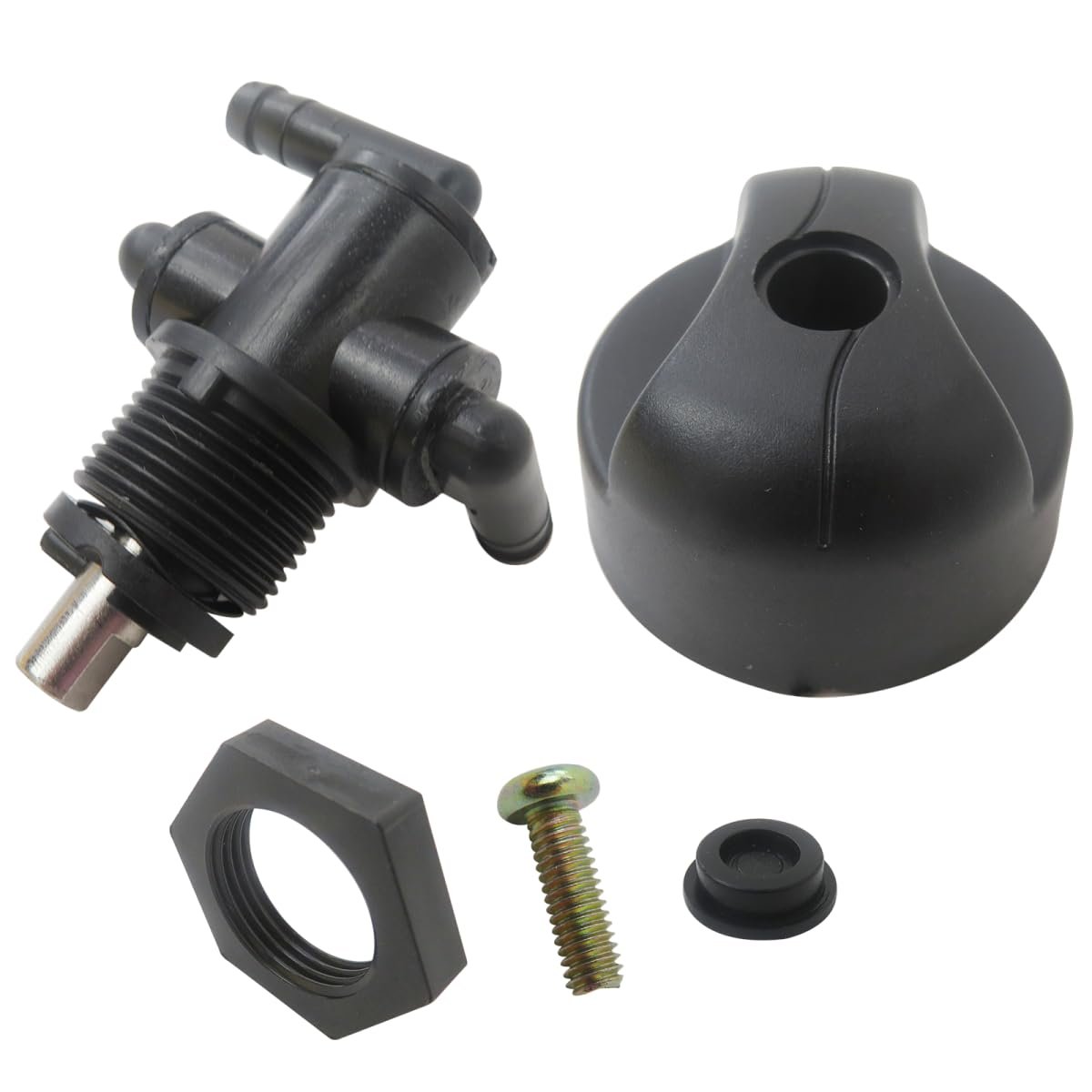 Fuel Tank Valve Petcock 5432559-3 Way Knob Nut For 2000-2002 Polaris Xpedition 325