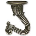 Ook 50342 Antique Brass Swag Hooks 2 Piece 