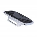 Motorcycle Floorboard 2pcs Adjustable Wide Footboard Footrests Passenger Bracket Kit Floorboards Fit For Vtx1300 Vtx1800