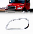 Torque Driver Side Chrome Headlight Bezel Replacement For Freightliner M2 M-2 100 106 112 Semi Trucks Left Trfr006 