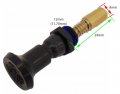 Cru Products Compatible With Kawasaki Carburetor Pull Choke Lever Knob Plunger 88-93 Kx 125 250 88-up 500