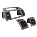 Front Air Conditioning Outlet Grill Panel Dash Ac Vents Radio Trim Bezel Replacement For Xv30 2001-2006