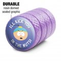 South Park Cartman Kick You In The Nuts Tire Rim Wheel Aluminum Valve Stem Caps