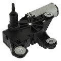 Rear Windshield Wiper Motor 4 Pins For A4 1998 To 2001 A6 1999 2004 Allroad 2005 S4 2002 S6 2003 Replace 1j6955711b