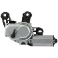 Rear Windshield Wiper Motor 4 Pins For A4 1998 To 2001 A6 1999 2004 Allroad 2005 S4 2002 S6 2003 Replace 1j6955711b