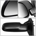 Fo1320209 Oe Style Manual Driver Left Side View Door Mirror Compatible With Ford F250 Super Duty Excursion 99-10