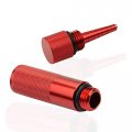 Aluminum Extended Run Gas Cap Adapter Mess Free Oil Changes Funnel Magnetic Tip Dipstick Dip Stick Compatible For Honda