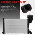 Auto Dynasty Dpi 2796 Factory Style 1-row Cooling Radiator For Dodge Freightliner Sprinter 2500 3500 2 7l At 02-06 Aluminum