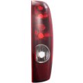 Tail Light Assembly For Chevy Colorado 2004 To 2012 Passenger Side Halogen Clear And Red Lens Part Number 20825942 