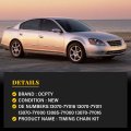 Engine Timing Chain Kit Sets 90720sx 13028-7y000 13028-zs70a Fits For Nissan Altima Maxima Quest 3 5l 2002-2009