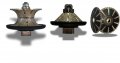1 2 Full-bullnose Bevel-bullnose Diamond Hand Profiler V 13mm E Router Bits 5 Turbo Convex Contour Blade Granite Concrete Stone 