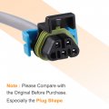 Uxcell Front Rear Left Right Oxygen Sensor For Chevrolet Equinox 2012-2017 No 12634061 Plastic Metal Gray Blue Black