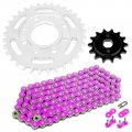 For Drive Chain Sprockets Kit Honda Cb250 Nighthawk 250 1991 1992 1993-2008 Mod-ztf1-7664