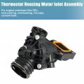 X Autohaux Engine Coolant Thermostat Housing Assembly For Mercedes-benz C400 E400 Sl450 Cls400 Gle450 Amg 902-5843 2762000315