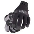 Black Stallion 19fx-blk Flexhand Reinforced Mechanics Gloves Medium 