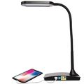 Tw Lighting Ivy-40bk The Ivy Led Desk Lamp With Usb Port 3-way Touch Switch Black 