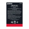 Satco 6pk 6w G40 Globe Filament Led 3000k E26 Base White Dimmable 60w Equiv