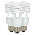 Satco S6271 18w T2 Ultra Mini Spiral Compact Fluorescent Cfl Light Bulb 18t2 White 3 Count