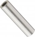 Small Parts 1606rsa Round Spacer Aluminum Plain Finish 6 Screw Size 1 4 Od 0 14 Id 1 Length Pack Of 25 