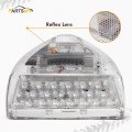 Partsam 2pcs 31 Led Turn Signal Lights Headlight With 3 Wire Replacement For Peterbilt 379 359 357 365 378 Amber Clear Lens