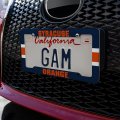 Syracuse University Stripes License Plate Tag Frame
