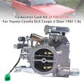 Carburetor Carb Kit 2110013170 For Toyota Corolla 4k 1977-1981 Starlet 1982-1984 21100-13170