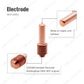 Plasma Extened Electrode 192048 Tip 192052 For Miller Ice-40t Ice-40tm Torch Consumables 20pcs