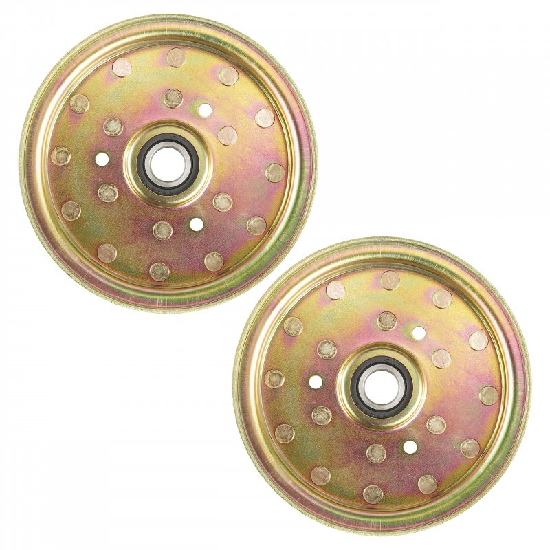 2x Idler Pulley For Husqvarna Lz6127 Lz6130 Lz7230 Iz5223 Iz5225 Zero Turn Commercial Fits 539103257 510057101 5 75 In Outer