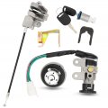 Kie Ignition Switch Key Lock Gas Tank Cap Set For Gy6 49cc 50cc Scooter Moped Taotao Peace Roketa Jonway Nst 