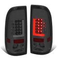 Auto Dynasty Rear Tail Lights Compatible With 2008-2016 Ford F-250 F-350 F-450 F-550 Super Duty Driver And Passenger Side 3d 