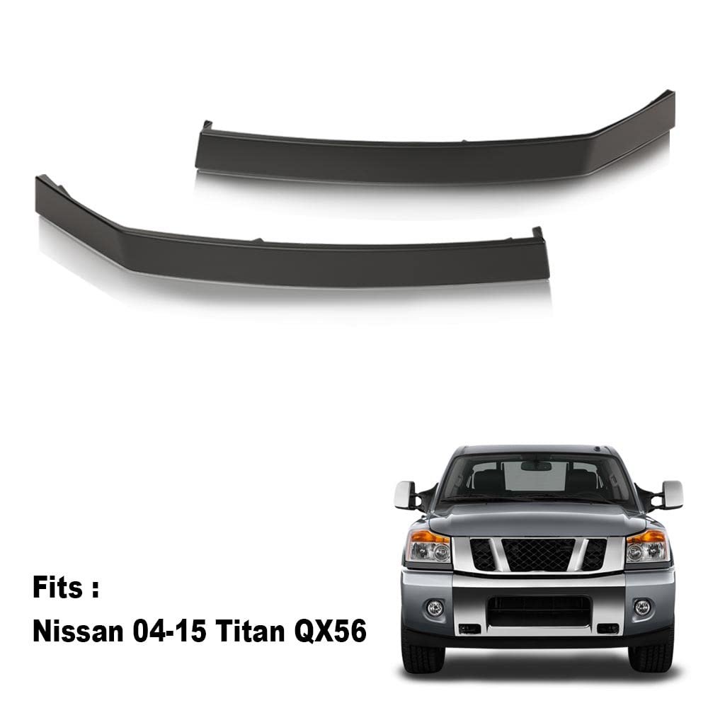 Headlight Molding Trim Lower Filler Set