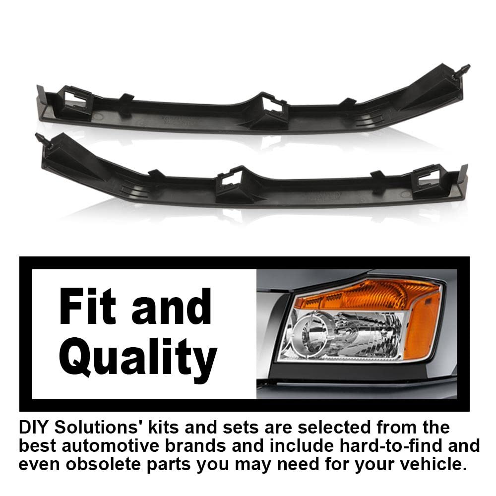 Headlight Molding Trim Lower Filler Set