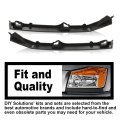 Headlight Molding Trim Lower Filler Set