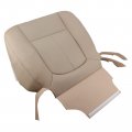 Autokay Driver Passenger Perforated Seat Cover Fits For Ford F150 F250 Lariat 2011-2016 Tan