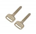 Key Blank 2 Pack For Toyota Hiace 4runner Corolla Fj Land Cruiser Yaris No Chip Aftermarket Parts 