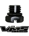01-16 Vms Racing Black Billet Air Bleed Bleeder Screw Plug For Fuel Filter Housing Gmc Sierra 2500 3500 Hd Duramax 6 6l V8